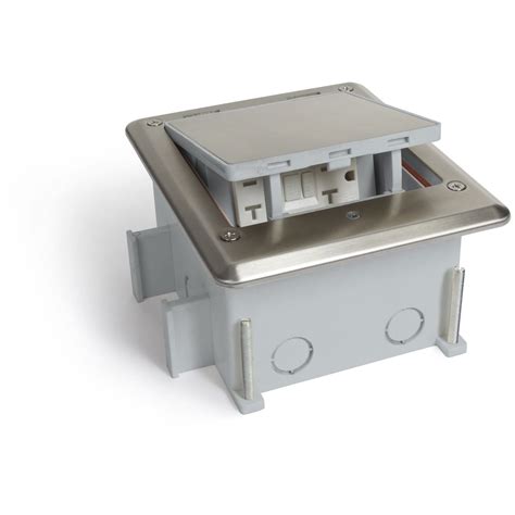 deck electrical box|waterproof outdoor electrical floor box.